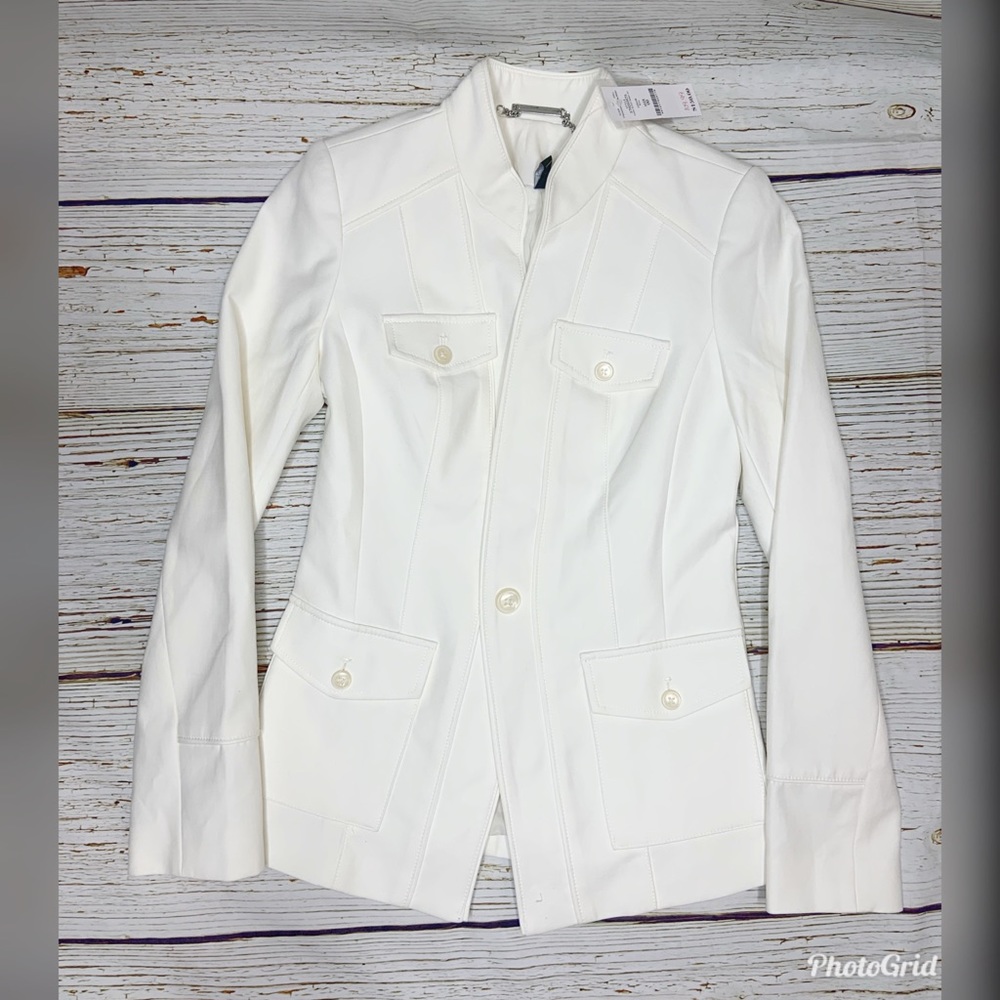 White Blazer Jacket